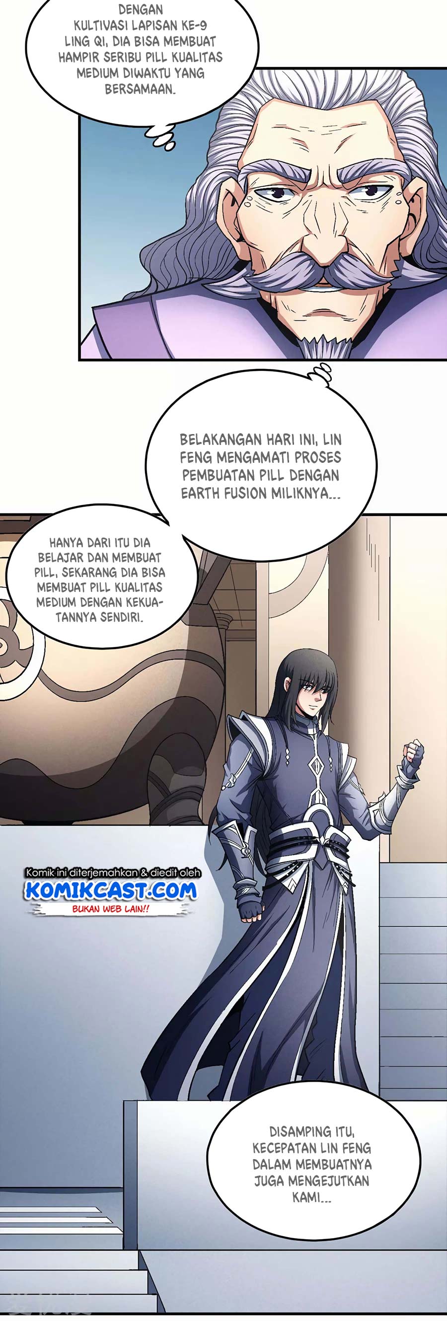 God of Martial Arts Chapter 391 Bahasa Indonesia
